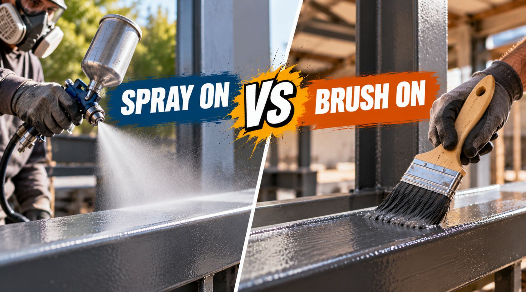 Spray On vs Brush On Coating: Which Finish Lasts Longer?